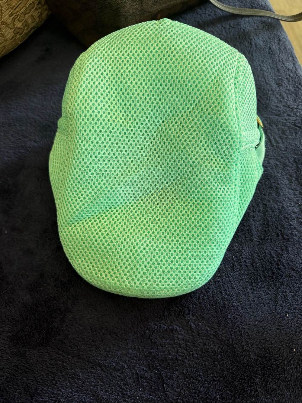 Kids One-Piece Swim Cap in Mint Green
